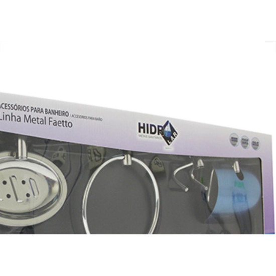 Hidrolar Kit Aces.P/Wc Inox 5Pc Hidrolar Kit Aces.P/Wc Inox 5Pc