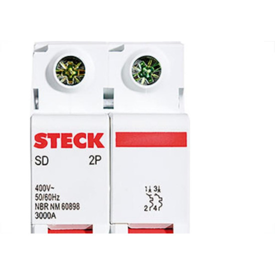Steck Disjuntor Din.2P 06A C 3Ka