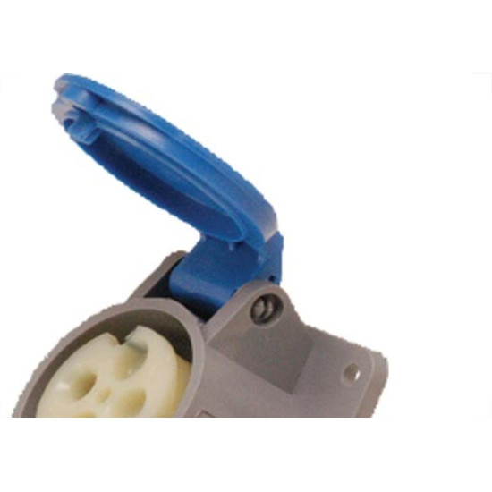 Steck Tomada Emb.2P+T 16A Azul 3046