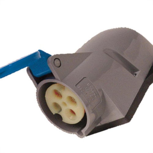 Steck Tomada Sob.2P+T 16A Azul 3006 Steck Tomada Sob.2P+T 16A Azul 3006