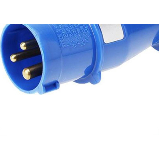 Steck Plug 2P+T 16A Azul 3076 Steck Plug 2P+T 16A Azul 3076