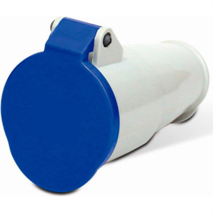 Steck Acoplamento 2P+T 16A Az.3056