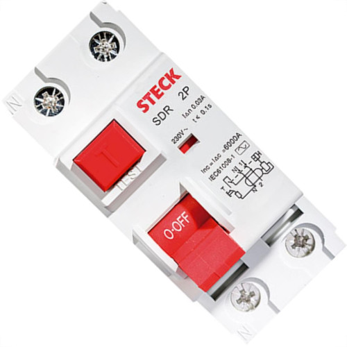 Steck Interr.De Fuga Dr 2P 25A 30Ma Steck Interr.De Fuga Dr 2P 25A 30Ma