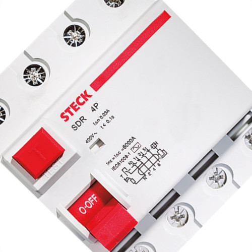 Steck Interr Fuga Dr 4P 25A 30Ma