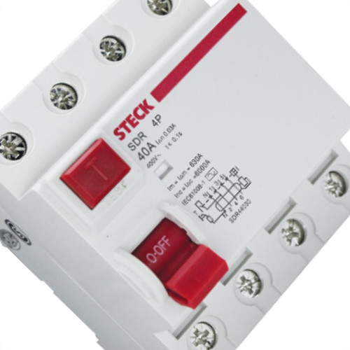 Steck Interr Fuga Dr 4P 40A 30Ma