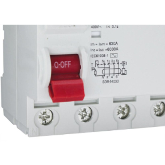 Steck Interr Fuga Dr 4P 40A 30Ma