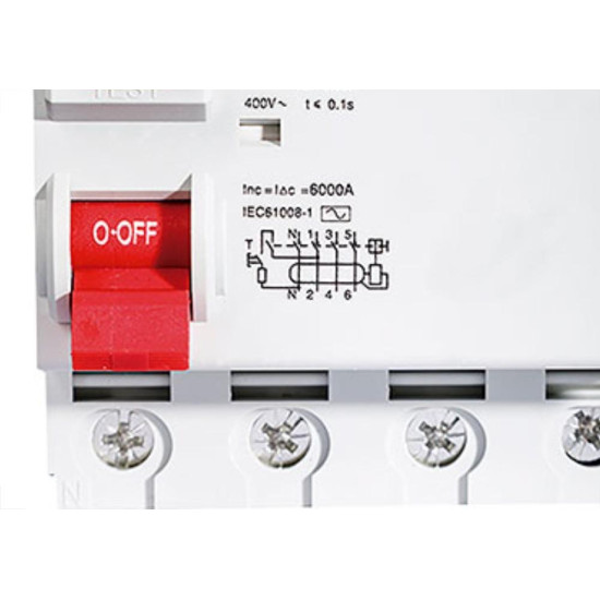 Steck Interr Fuga Dr 4P 80A 30Ma