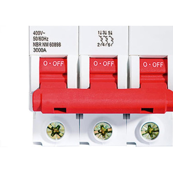 Steck Disjuntor Din.3P 100A C 10Ka