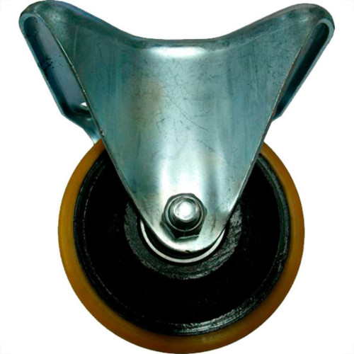 Colson Rodizio Pu/Ferro Placa Fixa 4(250K)