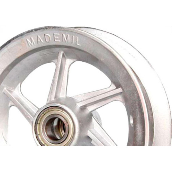 Mademil Roda Aro Aluminio 8 X 3,5 C/Rolamento Mademil Roda Aro Aluminio 8 X 3,5 C/Rolamento