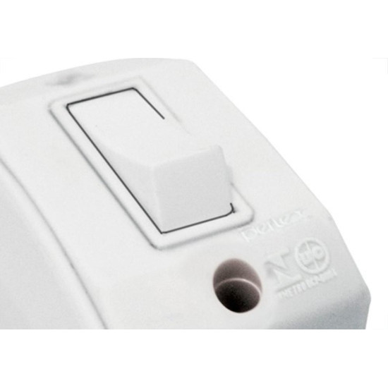 Perlex Interr Ext. 1 Interruptor Retan.Br.170 - Kit C/10 Pc