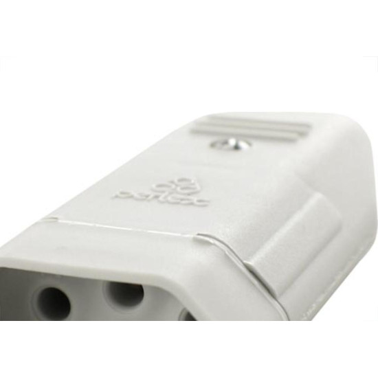 Perlex Pino Femea 2P+T 10A Cza 2043 - Kit C/10 Pc