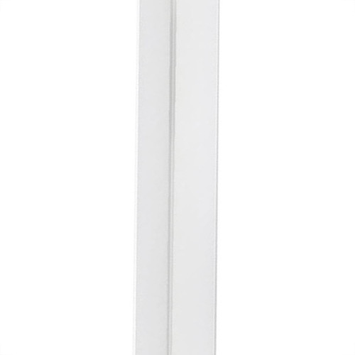 Novo Horizonte Cantoneira Aluminio  D-Branca 1'' 3M - Kit C/10 Pc