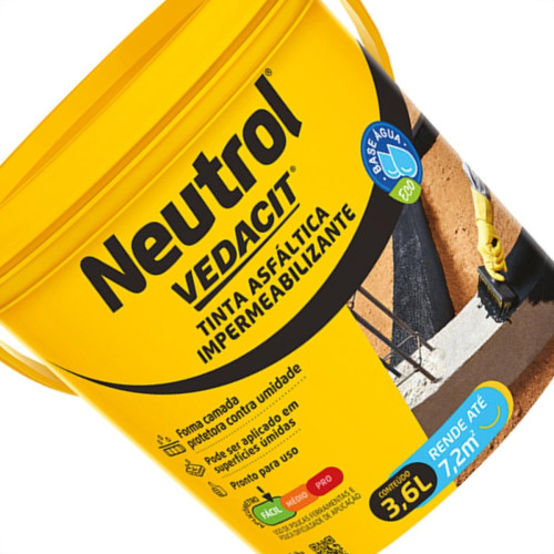 Otto Baumgart Vedacit Neutrol Base Agua 3,6Lt Otto Baumgart Vedacit Neutrol Base Agua 3,6Lt