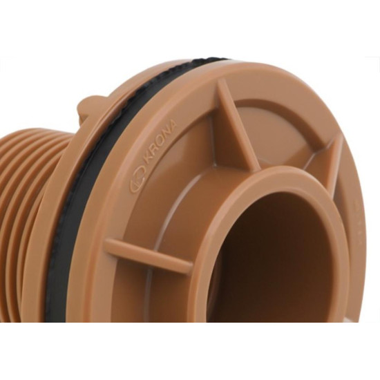 Krona Adaptador C/Flange Soldavel 60 X 2