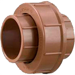 Krona Uniao Soldavel Pvc Liso Liso 32Mmx32Mm - Kit C/10 Pc