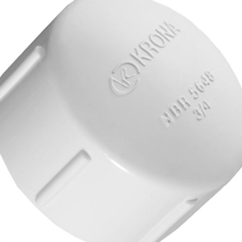 Krona Caps Rosca Rr 1'' - Kit C/15 Pc