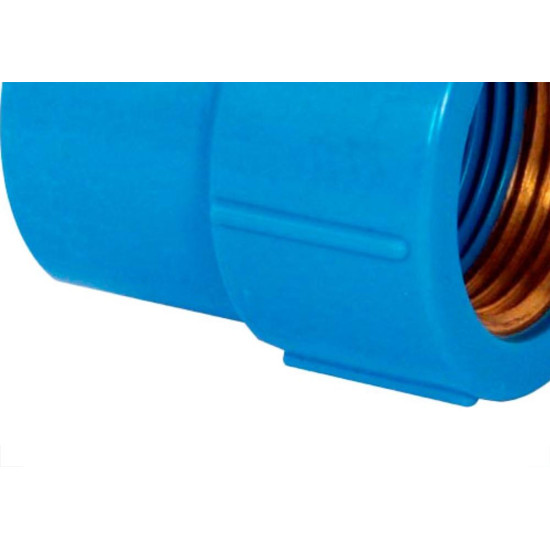 Krona Luva.Azul 25Mm X 1/2 - Kit C/20 Pc