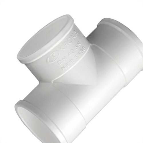 Krona Tee De Esgoto 40 X 40 - Kit C/25 Pc