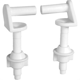 Krona Parafuso Assento Sanitario Pvc - Kit C/10 Pr