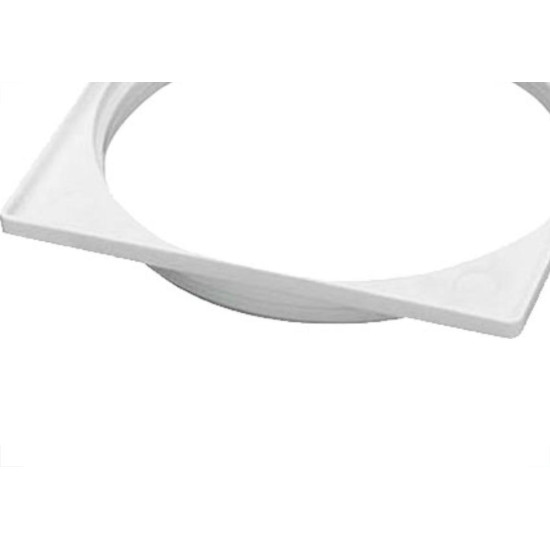 Krona Porta Grelha Quadrada Bca 150 - Kit C/12 Pc Krona Porta Grelha Quadrada Bca 150 - Kit C/12 Pc