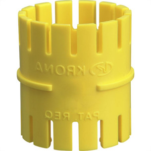 Krona Luva. P/Conduite Amarelo 20Mm - Kit C/50 Pc