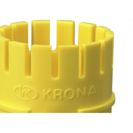 Krona Luva. P/Conduite Amarelo 20Mm - Kit C/50 Pc