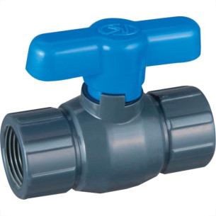 Krona Registro Esfera Pvc Rosca 1.1/2