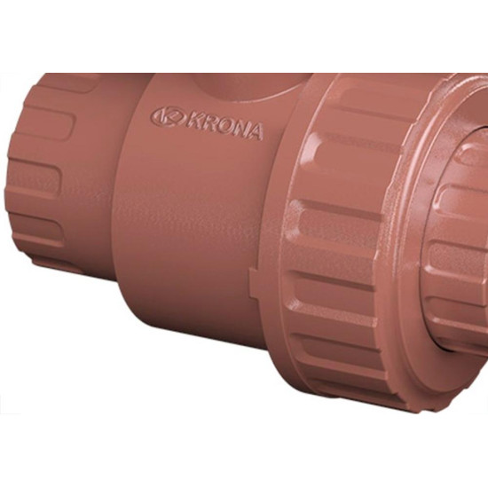 Krona Registro Esfera Rosc Uniao 1''