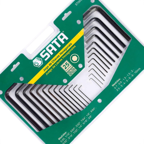 Apex Jg Chave Allen Sata 25P Mm/Pol