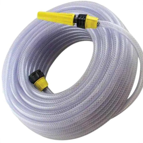 Manluplast Mangueira Jd.Malha Trançada Manlup Cristal 15Mt Manluplast Mangueira Jd.Malha Trançada Manlup Cristal 15Mt