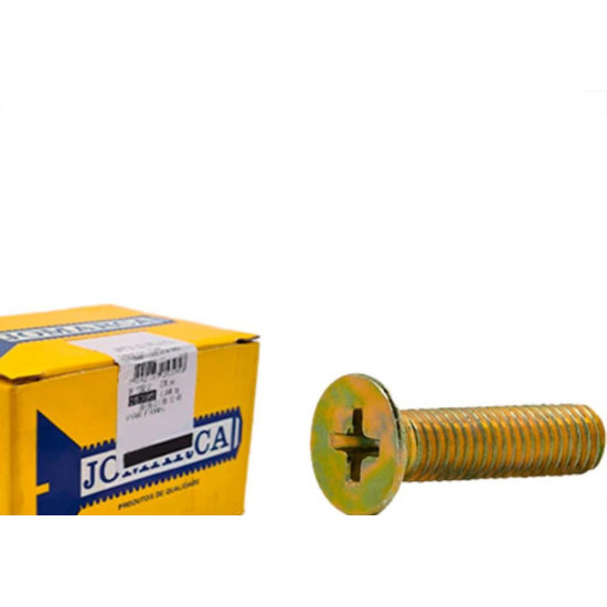 Jomarca Parafuso Metrico Jmc Chata Phillips 3,0X10 - Kit C/5 Centos