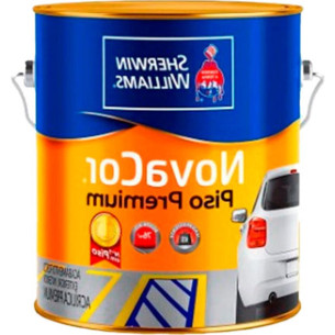 Globo Tinta Novacor Piso 3,6 Lt Amar/Dema