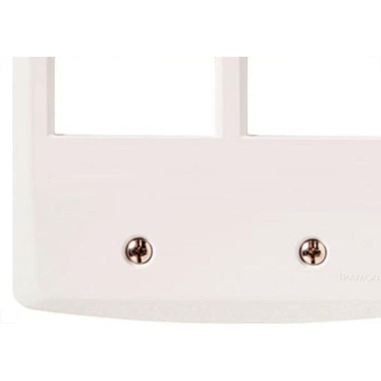 Tramontina Eletrica Placa Tram.Lux 4X4 2Modulos-105/023