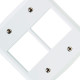 Tramontina Eletrica Placa Tram.Lux 4X4 4Modulos-105/026 Tramontina Eletrica Placa Tram.Lux 4X4 4Modulos-105/026