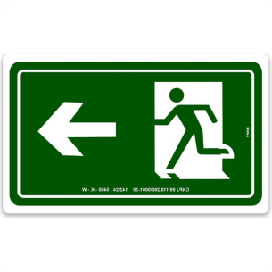 Look Placa Sinal.15X25 Lum.Saida A Dir Look Placa Sinal.15X25 Lum.Saida A Dir