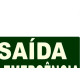 Look Placa Sinal.15X25 Lum.Saida Emerg Look Placa Sinal.15X25 Lum.Saida Emerg