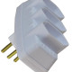 Cerge Pino 3 Saida 2P+T Barra - Kit C/10 Pc Cerge Pino 3 Saida 2P+T Barra - Kit C/10 Pc