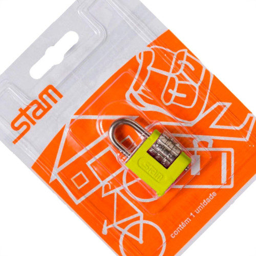 Stam Cadeado C/Segredo 25Mm Cartela Amar Stam Cadeado C/Segredo 25Mm Cartela Amar