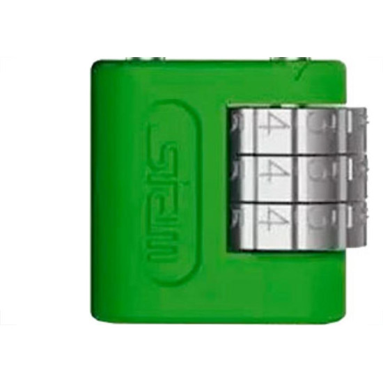 Stam Cadeado C/Segredo 25Mm Cartela Verde Stam Cadeado C/Segredo 25Mm Cartela Verde