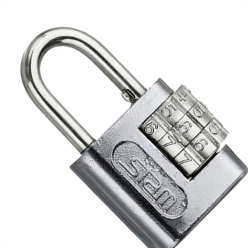 Stam Cadeado C/Segredo 25Mm Cart.Crom Stam Cadeado C/Segredo 25Mm Cart.Crom