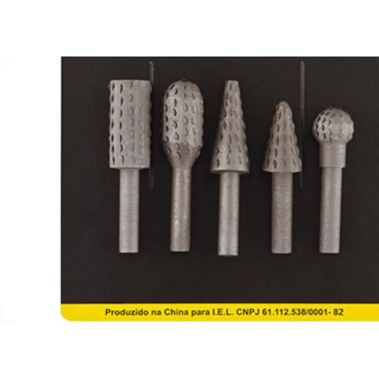Eda Jg Lima Grosa Rotativa P/Madeira C/5Pc Eda Jg Lima Grosa Rotativa P/Madeira C/5Pc