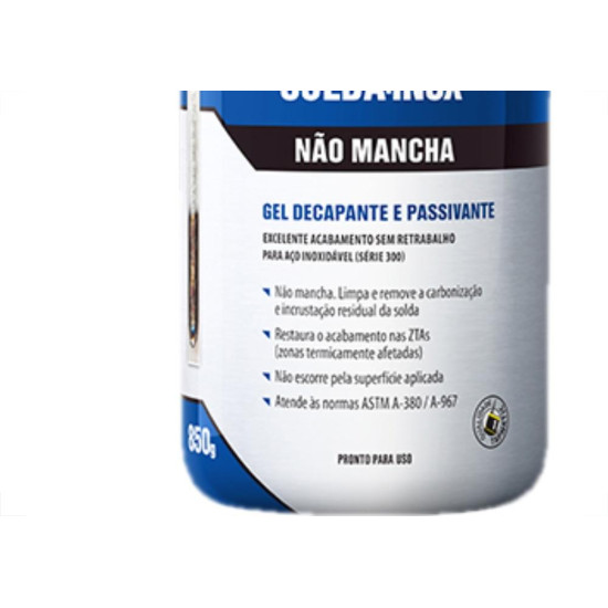 Tapmatic Limpa Solda Inox Quimatic - 850Gr