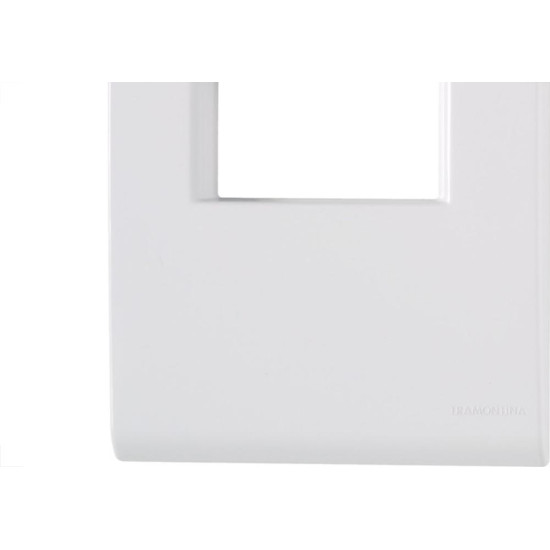 Tramontina Eletrica Placa Tram.Liz 4X2 1Md.Hor.-106/204 Tramontina Eletrica Placa Tram.Liz 4X2 1Md.Hor.-106/204