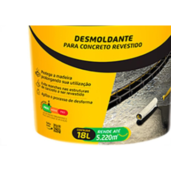 Otto Baumgart Vedacit Desmoldante P/Concreto 3,6L Otto Baumgart Vedacit Desmoldante P/Concreto 3,6L