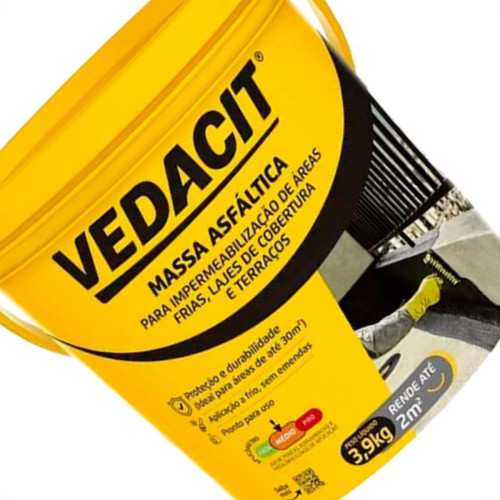 Vedacit Massa Asfalt,Imperm 3,9Kg (30004166)