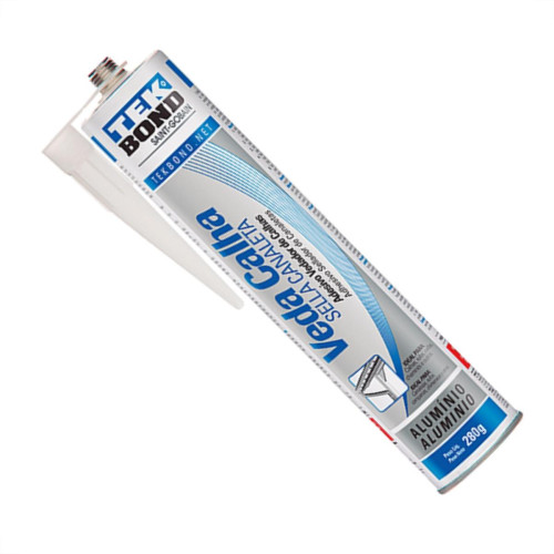 Tek Cola Veda Calha Bond Aluminio 280Gr