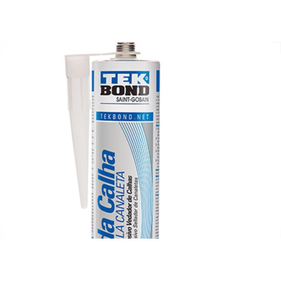 Tek Cola Veda Calha Bond Aluminio 280Gr