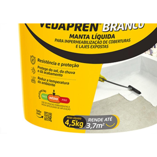 Vedacit Vedapren Branco 4,5Kg (30004179)
