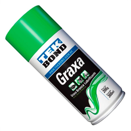 Tek Graxa Em Spray .Branca 300Ml Tek Graxa Em Spray .Branca 300Ml